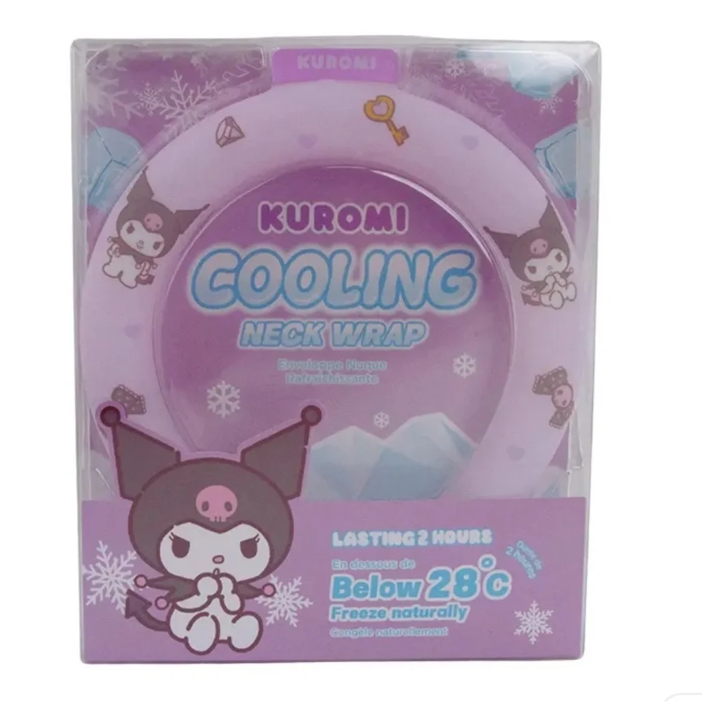 Kuromi Purple Cooling Neck Wrap for Kids